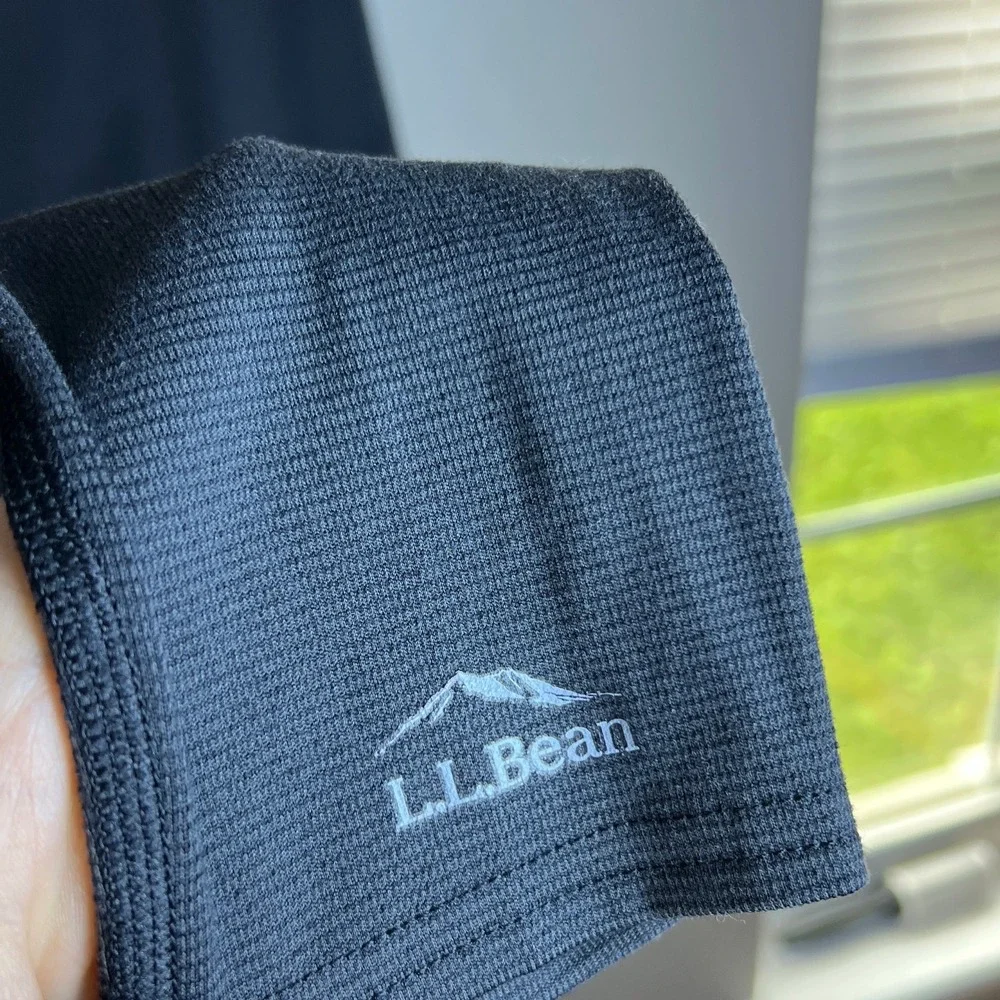 LL Bean Midweight Base Layer Leggings Women's Size L Athleisure Gorpcore